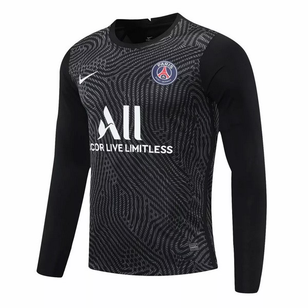 Camiseta Paris Saint Germain ML Portero 2020 2021 Negro